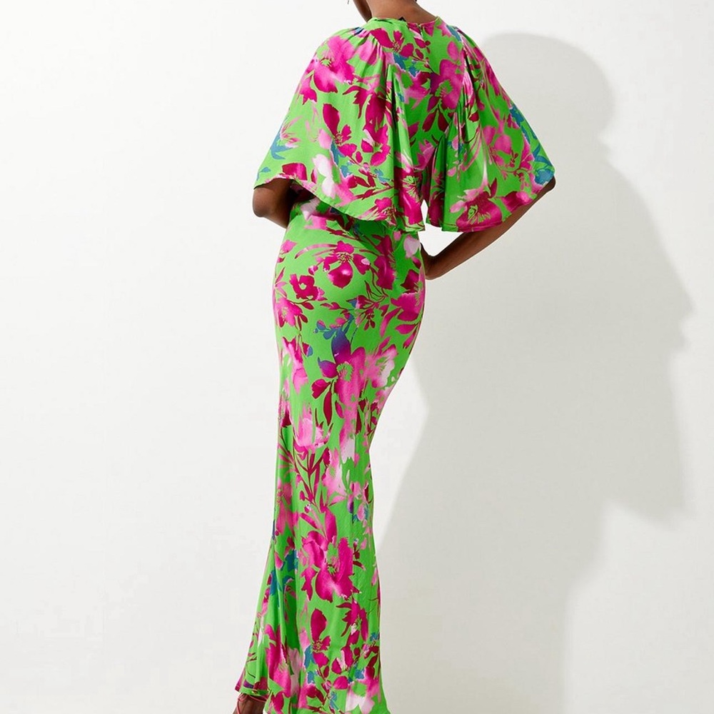 Karen Millen floral dress ,Size 2 - Picture 3 of 9
